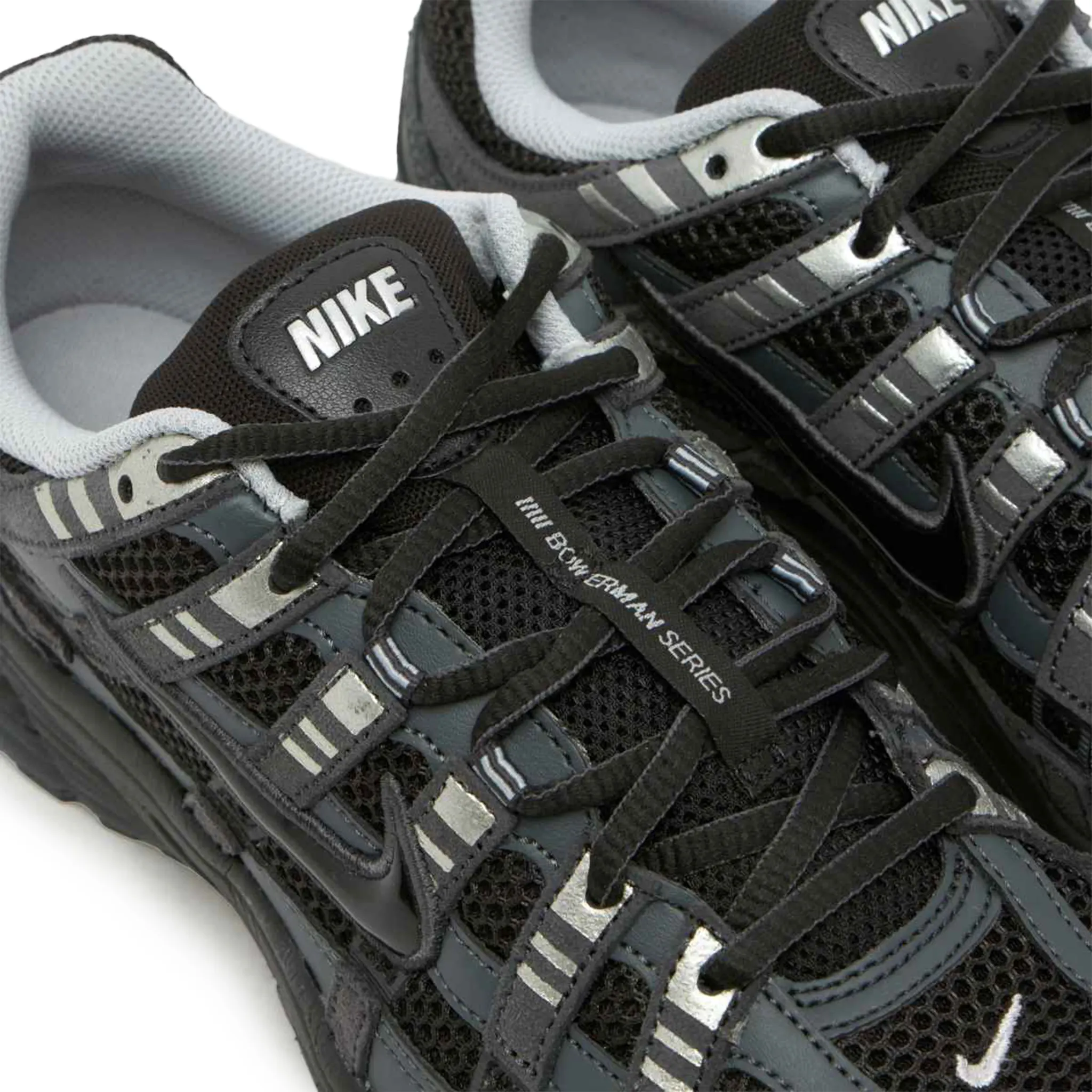 Detailed View of Nike P-6000 Anthracite Metalic Silver HF0015-002
